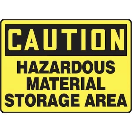 Accuform OSHA CAUTION SAFETY SIGN HAZARDOUS MCHL677VS MCHL677VS